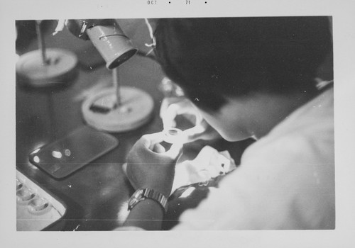 Women Technician in the Factory