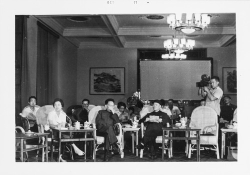 Meeting with Premier Zhou Enlai in the Great Hall of the People