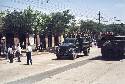 PLA Soldiers on the Move