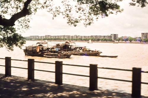 Riverfront Scene