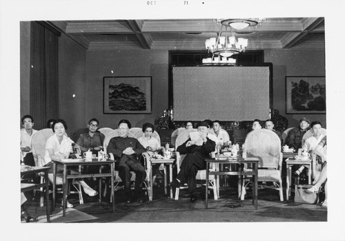 Meeting with Premier Zhou Enlai in the Great Hall of the People