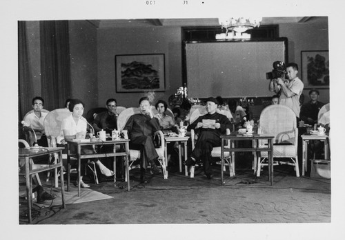 Meeting with Premier Zhou Enlai in the Great Hall of the People