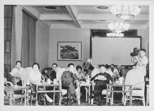 Meeting with Premier Zhou Enlai in the Great Hall of the People