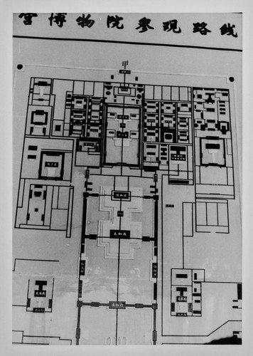 Map of the Palace Museum