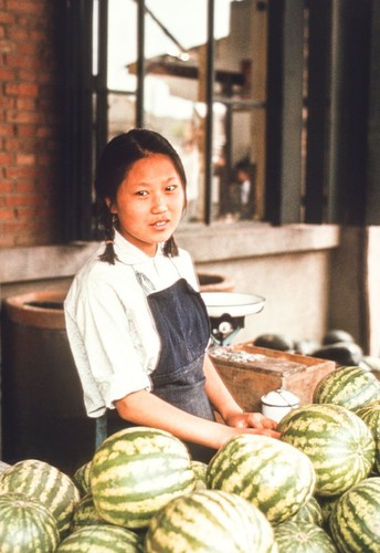 Watermelon Shop on the Street