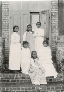 Girls of the boarding school in Ambatomanga, Madagascar