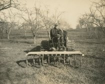 Yuba tractor pulling Knapp Chisel Cultivator, Catalog Photo 88-C