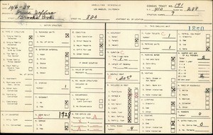 WPA household census for 820 BROOKS AVE, Los Angeles County