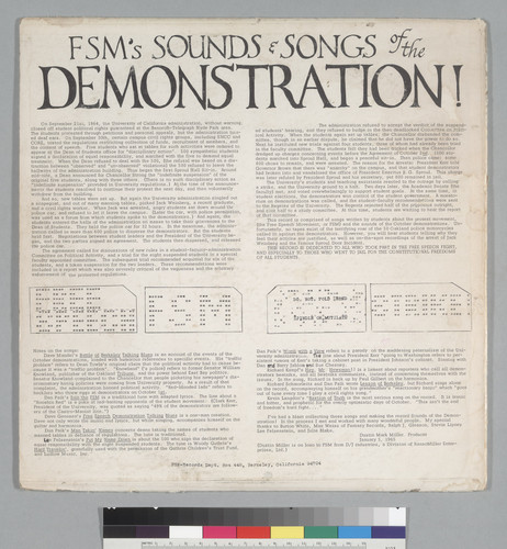 Back of record cover