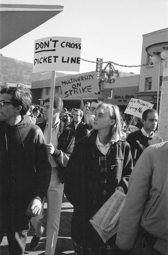 Strikers at Bancroft and Telegraph