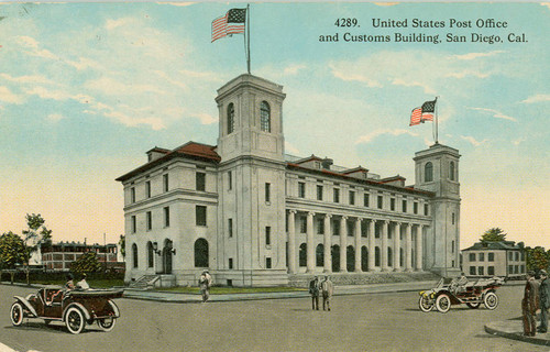 United States Post Office and Customs Building, Sna Diego, Cal