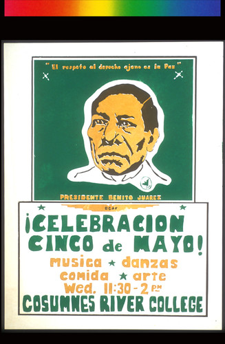 ¡Celebracion Cinco de Mayo!, Announcement Poster for