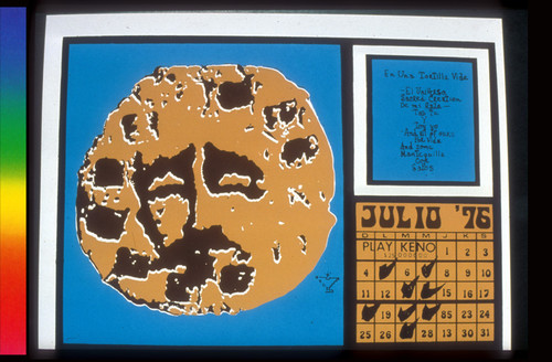 Hijos de la Gran Tortilla; from Calendario De Comida 1976