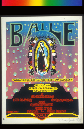 Baile, Announcement Poster for