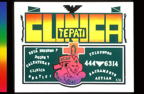 Clinica Tepati, Announcement Poster for