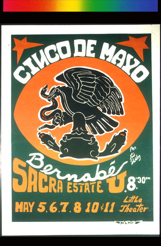 Cinco de Mayo Bernabé, Announcement Poster for