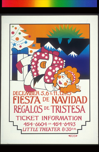 Fiesta de Navidad, Announcement Poster for