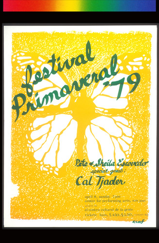 Festival Primaveral, Announcement Poster for