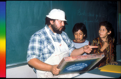 "Día de los Muertos" silk screen workshop