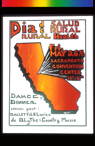 Día de Salud Rural, Announcement Poster for