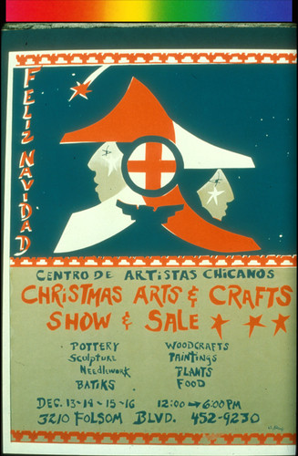 Christmas Arts & Crafts Show & Sale, Announcement Poster for