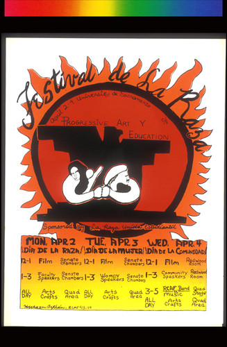 Festival de la Raza, Announcement Poster for