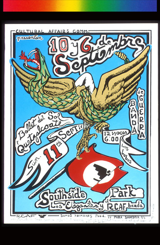 10 y 6 de Septiembre, Announcement Poster for