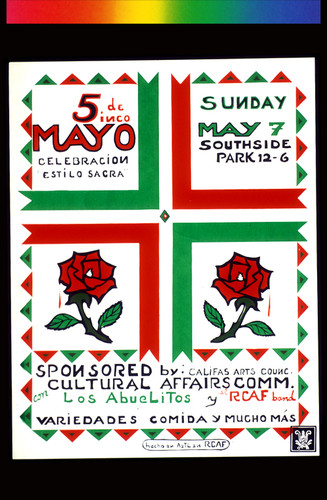 5 de Mayo Celebración, Announcement Poster for