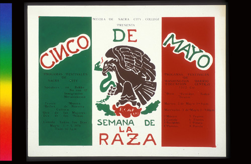 Cinco de Mayo, Announcement Poster for