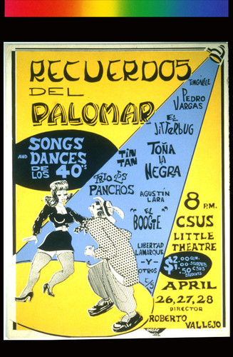 Recuerdos del Palomar, Announcement Poster for