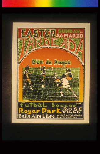 Easter Tardeada, Announcement Poster for