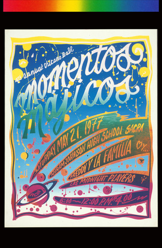 Momentos Májicos [sic], Announcement Poster for