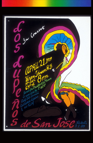 Los Lupeños de San Jose, Announcement Poster for