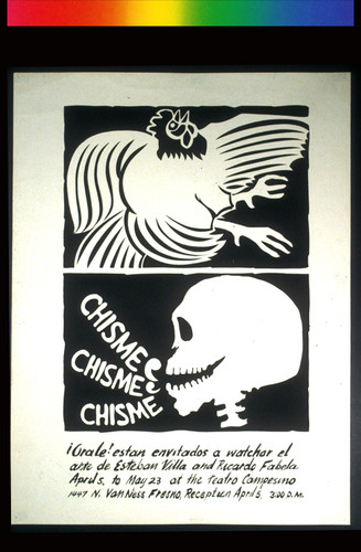 Chisme, Chisme, Chisme, Announcement Poster for