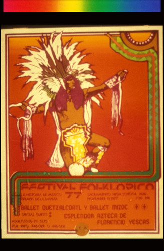 Festival Folklorico, Announcement Poster for