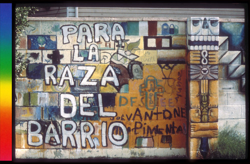 Para la Raza del Barrio (detail)