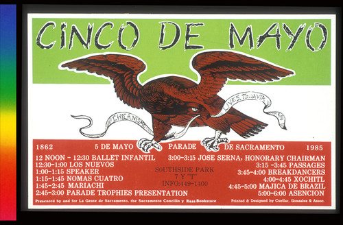 Cinco de Mayo, Announcement Poster for