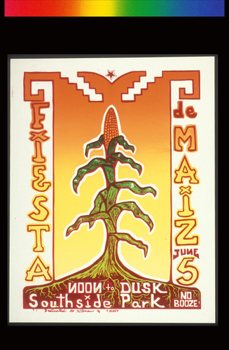 Fiesta de Maiz, Announcement Poster for