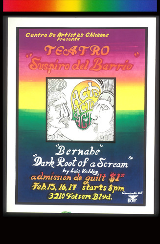 Teatro Suspiro del Barrio, Announcement Poster for