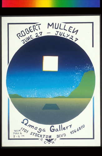 Omega Gallery, Announcement Poster for