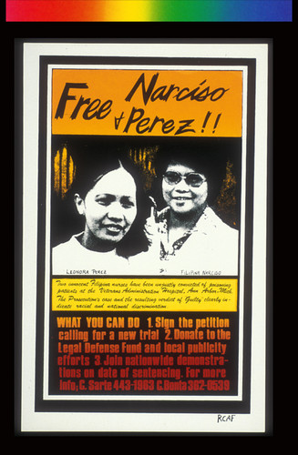 Free Narcisco & Perez, Announcement Poster for