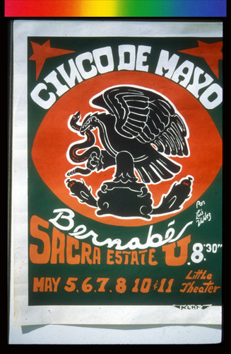 Cinco de Mayo Bernabé, Announcement Poster for