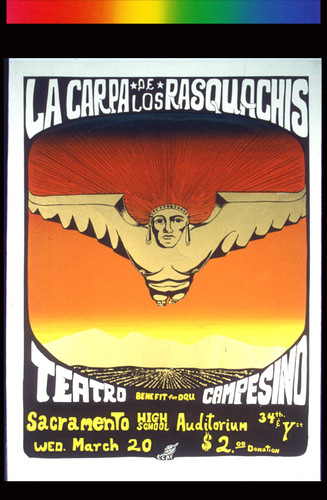 La Carpa de Los Rascuachis, Announcement Poster for