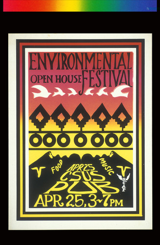 Environmental Open House Festival, Announcement Poster for