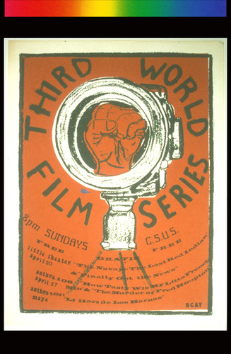 Third World Film Series, Announcement Poster for