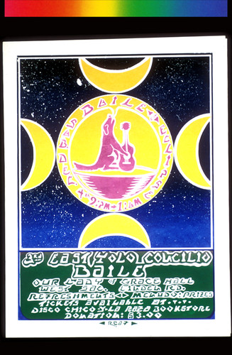 3rd East Yolo Concilio Baile, Announcement Poster for