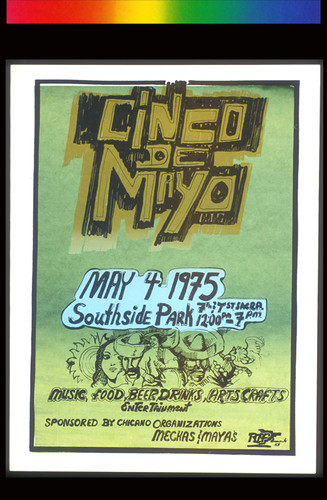 Cinco de Mayo, Announcement Poster for