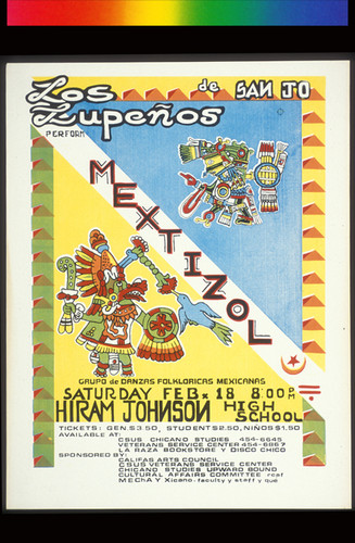 Los Lupeños Perform 'Mextizol', Announcement Poster for