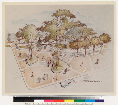 Bay Area Rapid Transit: Ashby Place Station, Berkeley, CA, 1967