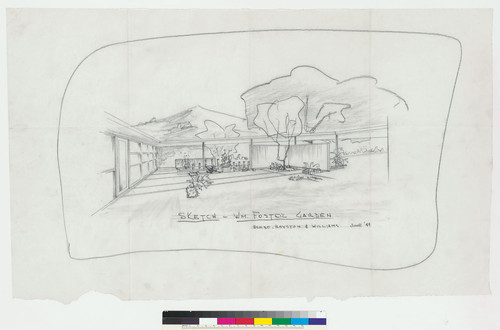 Foster (William) Residence, Orinda, CA, 1950